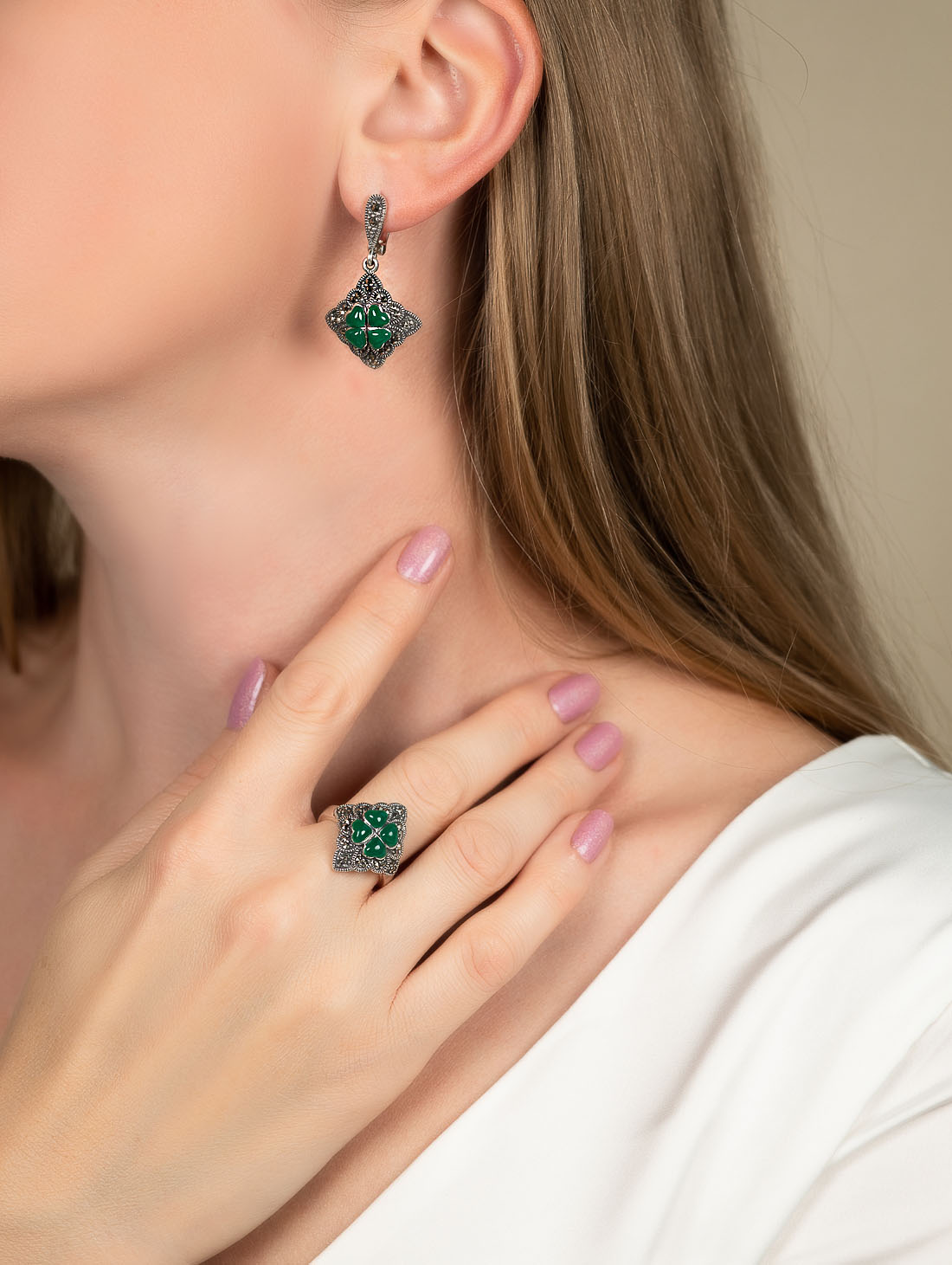 300114 Серьги (Ag 925)