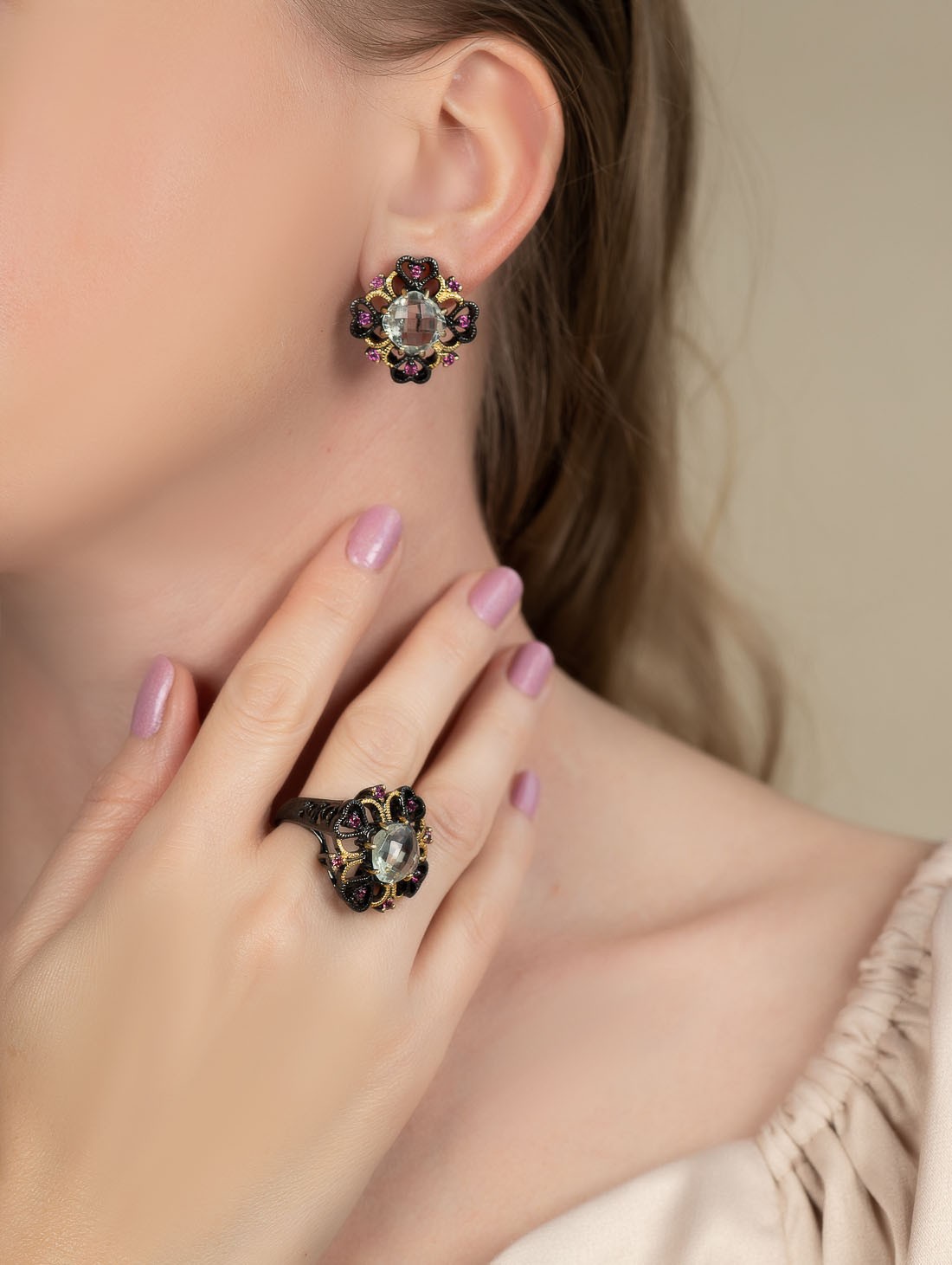 032214 Кольцо (Ag 925)