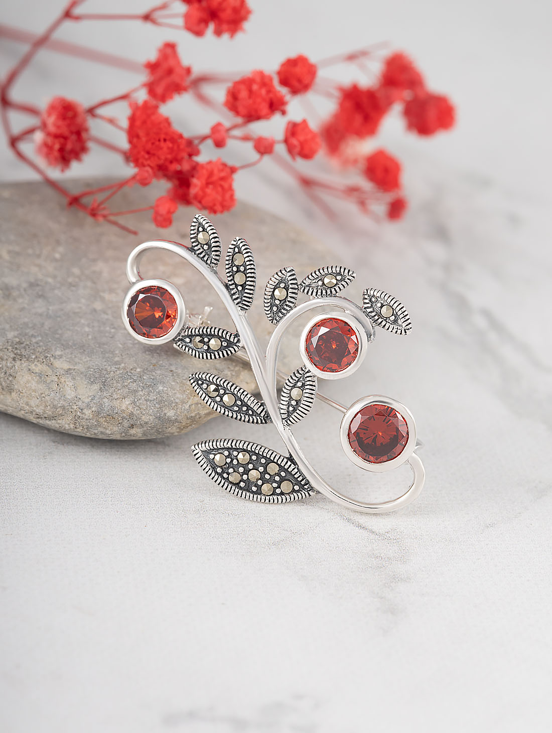 91653 Брошь (Ag 925)