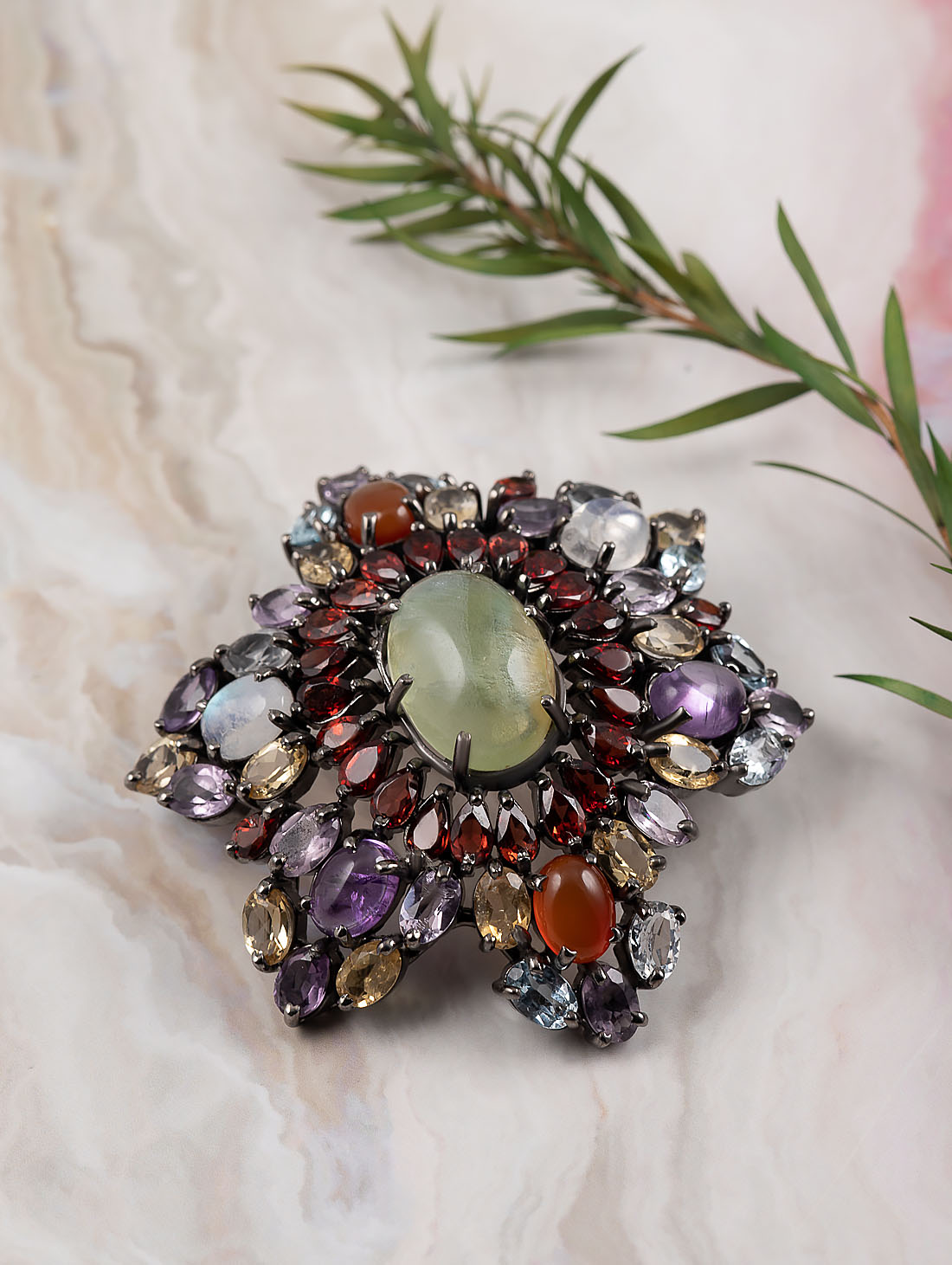 042381 Брошь-кулон (Ag 925)