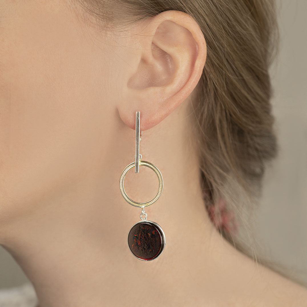 812583 Серьги (Ag 925)