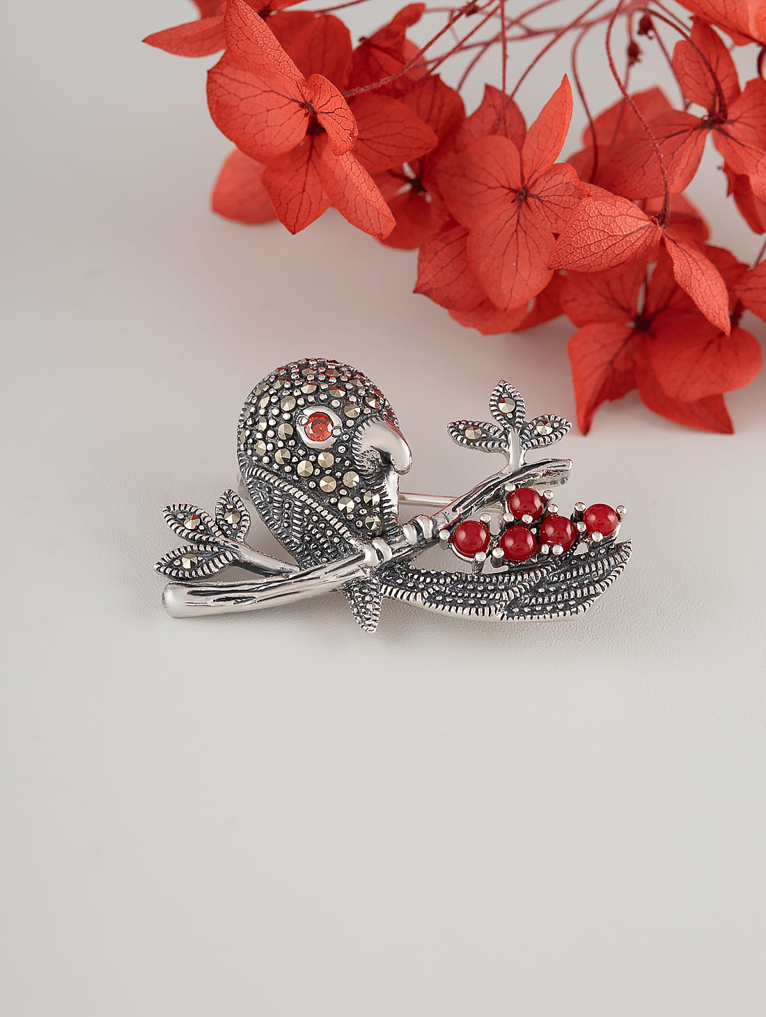 91558 Брошь (Ag 925)