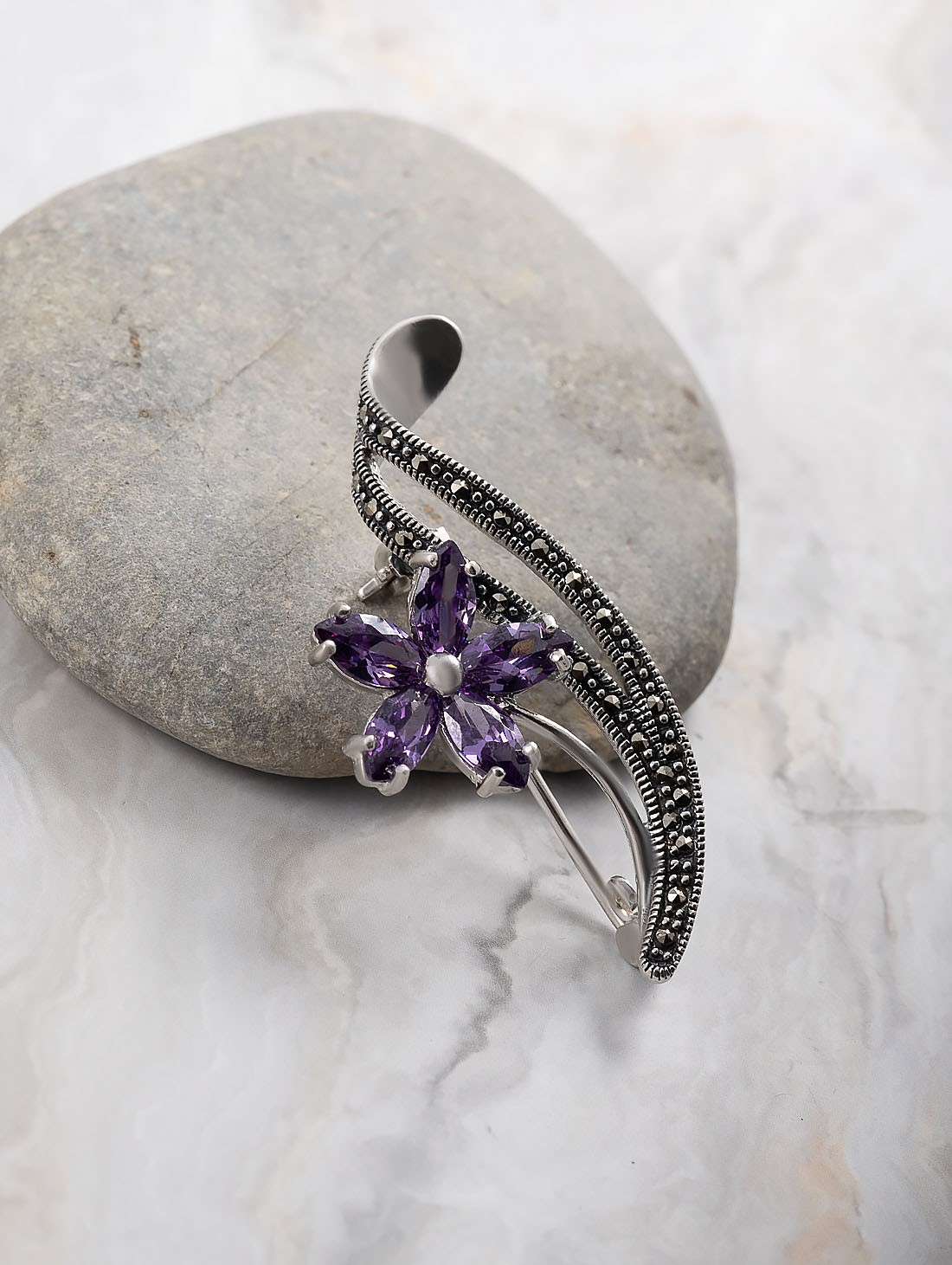 91597 Брошь (Ag 925)