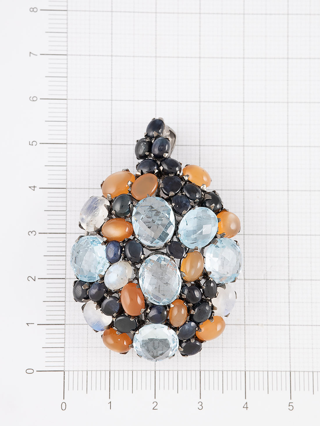 307 Брошь-кулон (Ag 925)