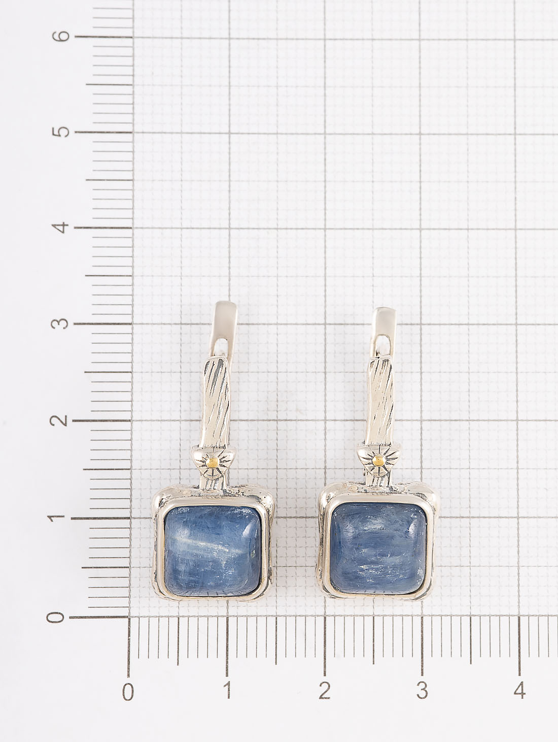 Err1260z Кианит Серьги (Ag 925)