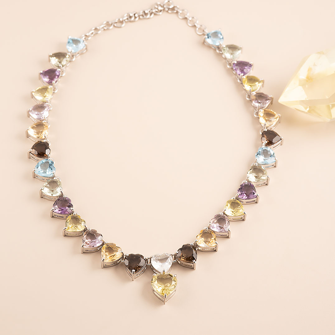 1300123 Колье (Ag 925)