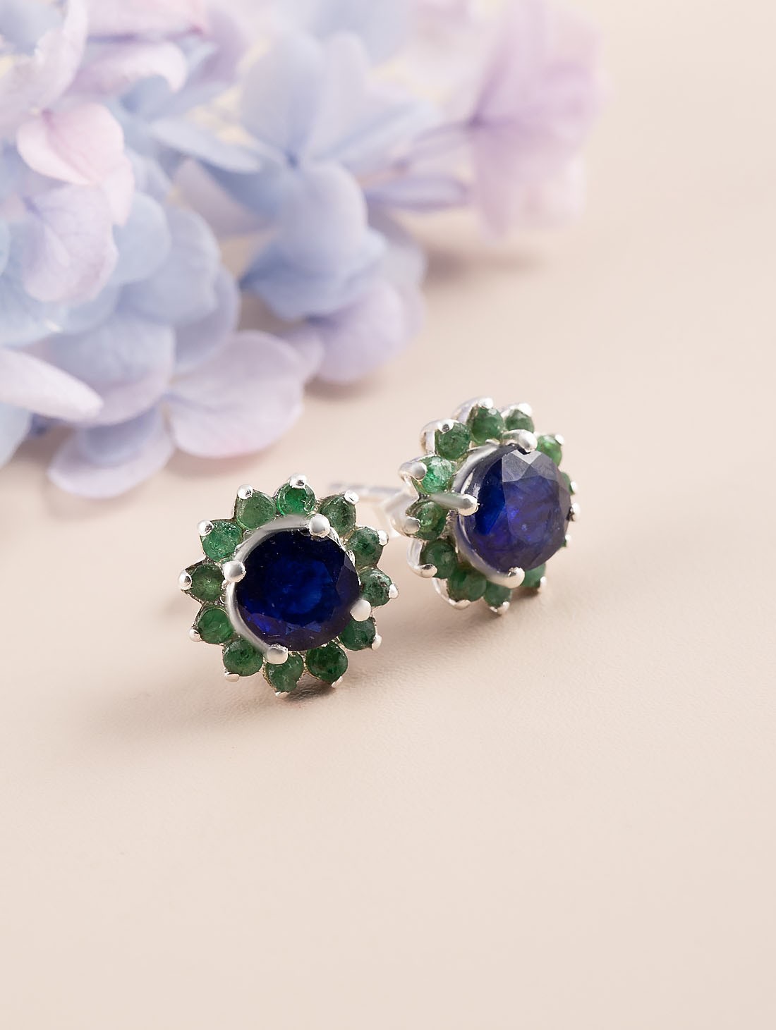 9393 Серьги пуссеты (Ag 925)