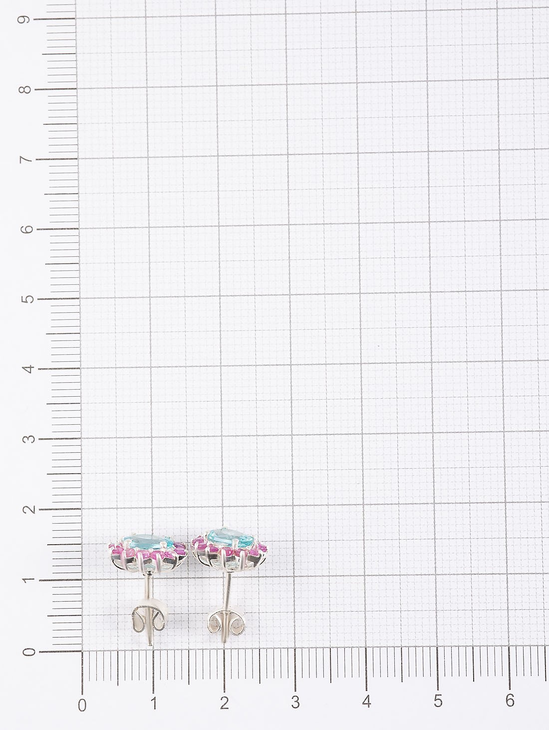 9444 Серьги пуссеты (Ag 925)