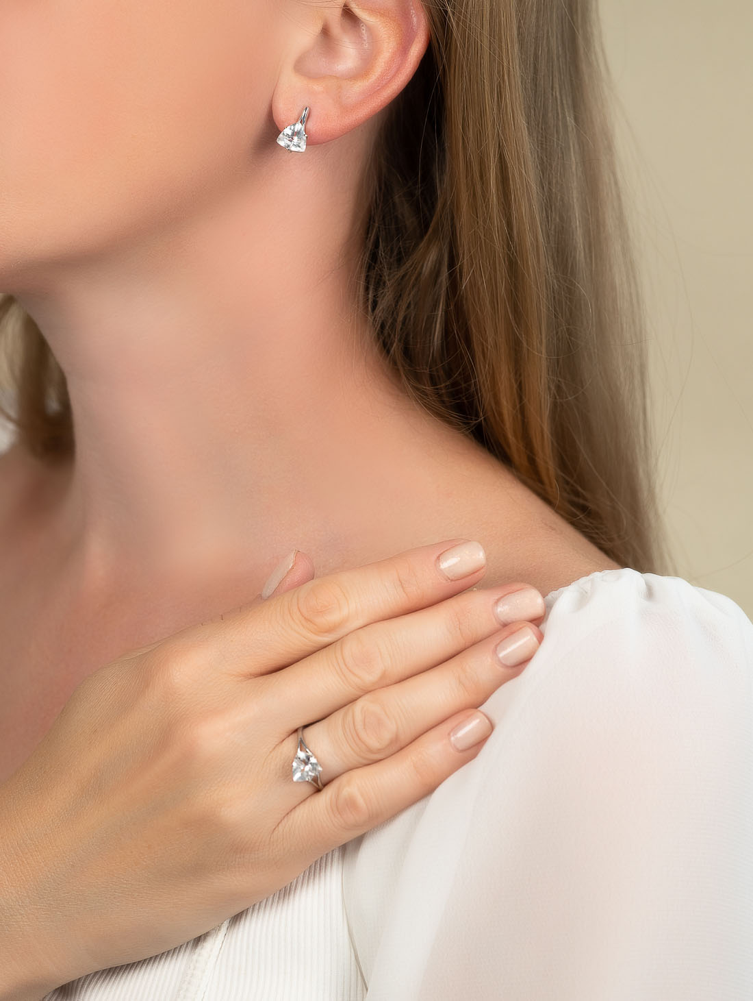 1560R Горный Серьги (Ag 925)