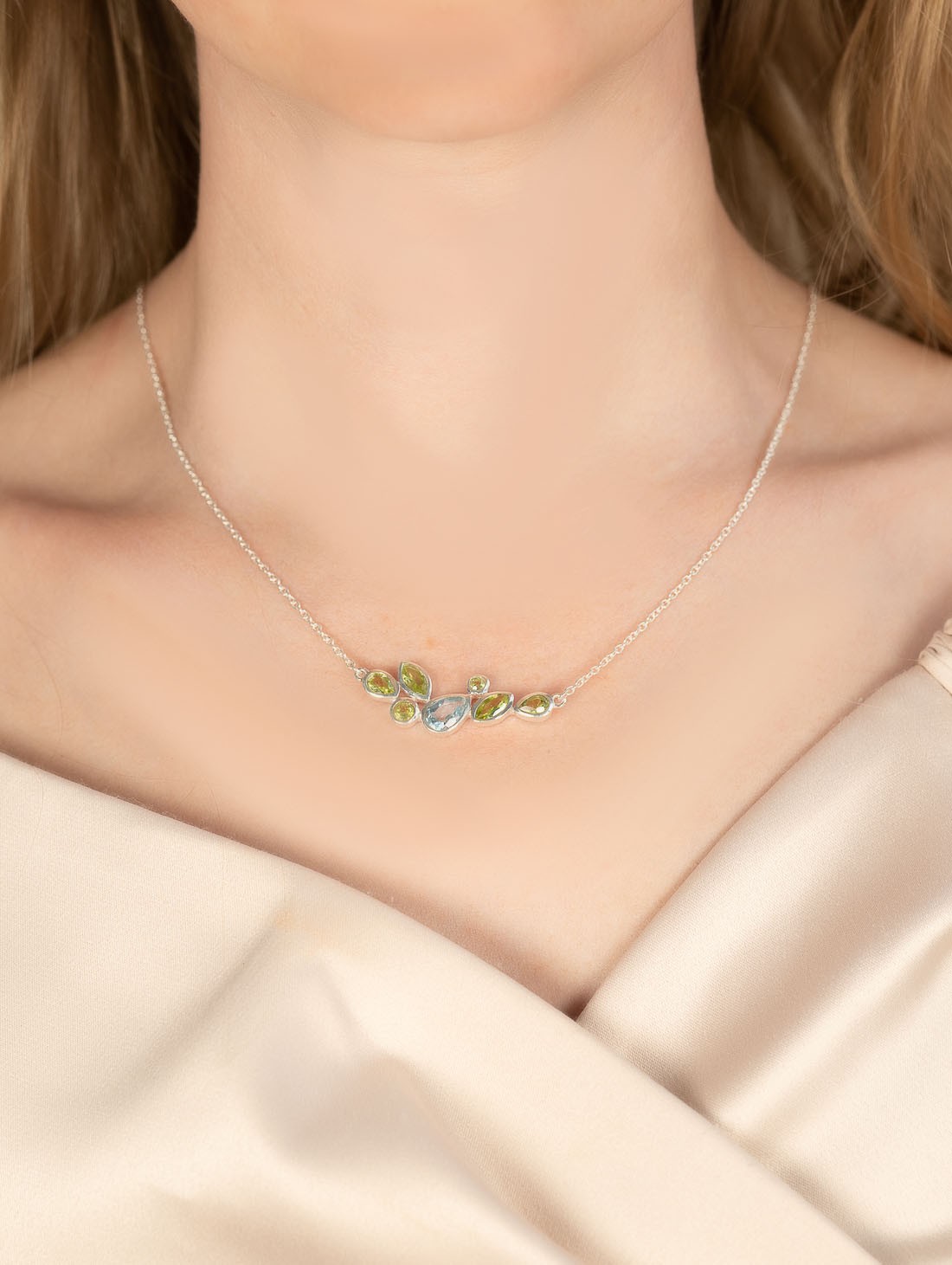 95975 Колье (Ag 925)