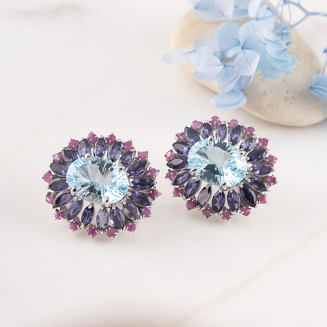 002252 Серьги (Ag 925)