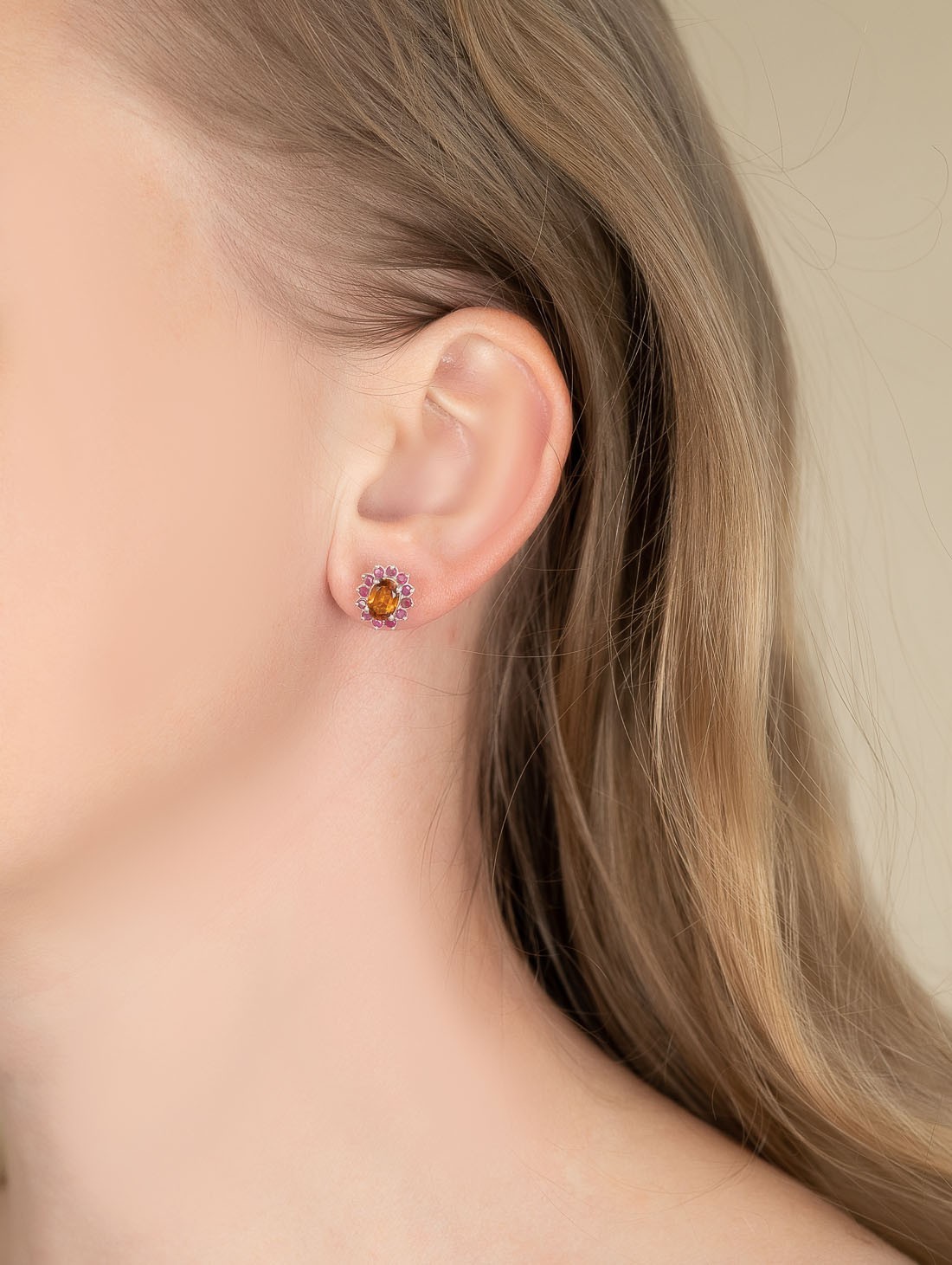 9308 Серьги пуссеты (Ag 925)