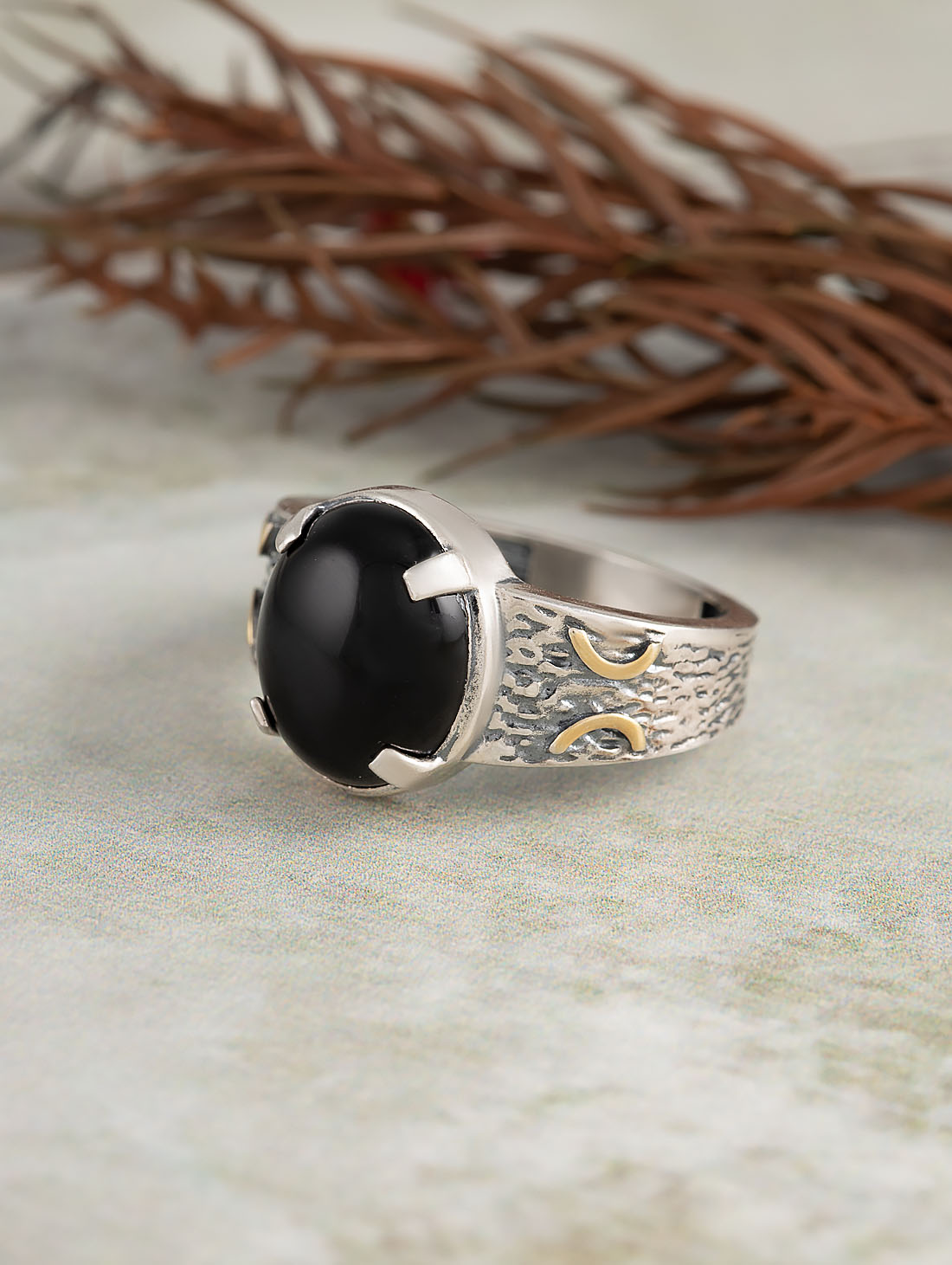 Rrr1474z Агат Кольцо (Ag 925)