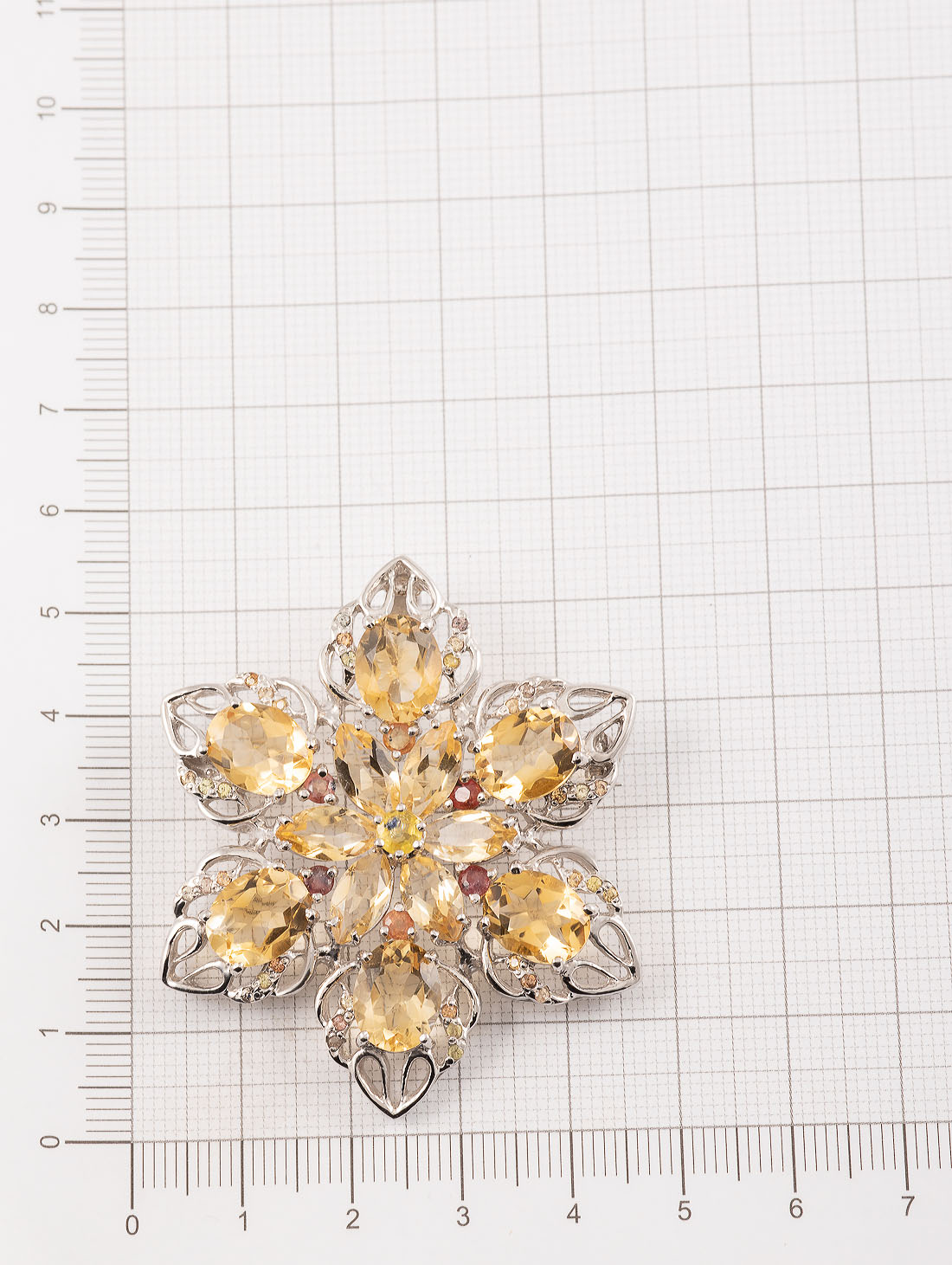 042349 Брошь-кулон (Ag 925)