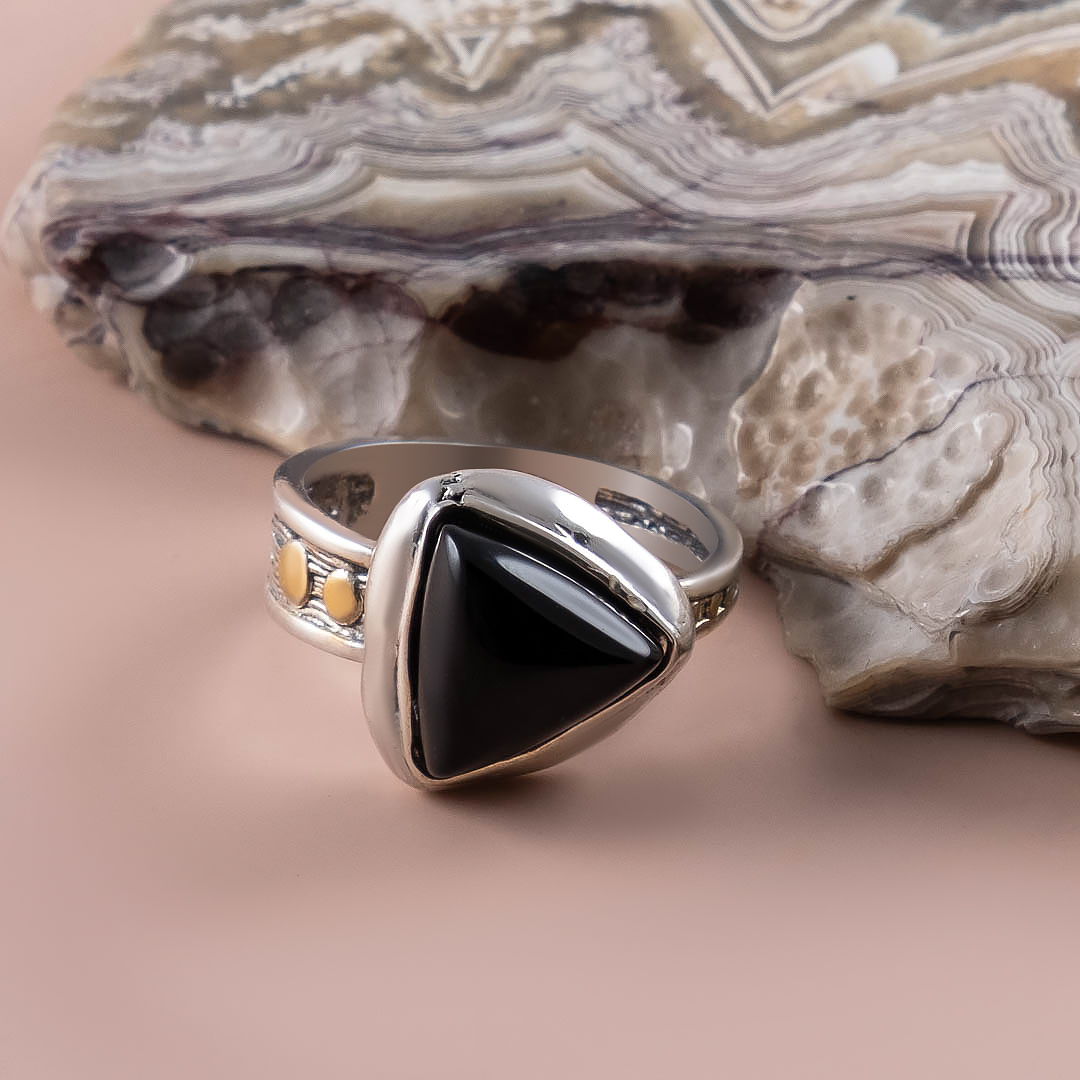 Rrr1268z Агат Кольцо (Ag_925)