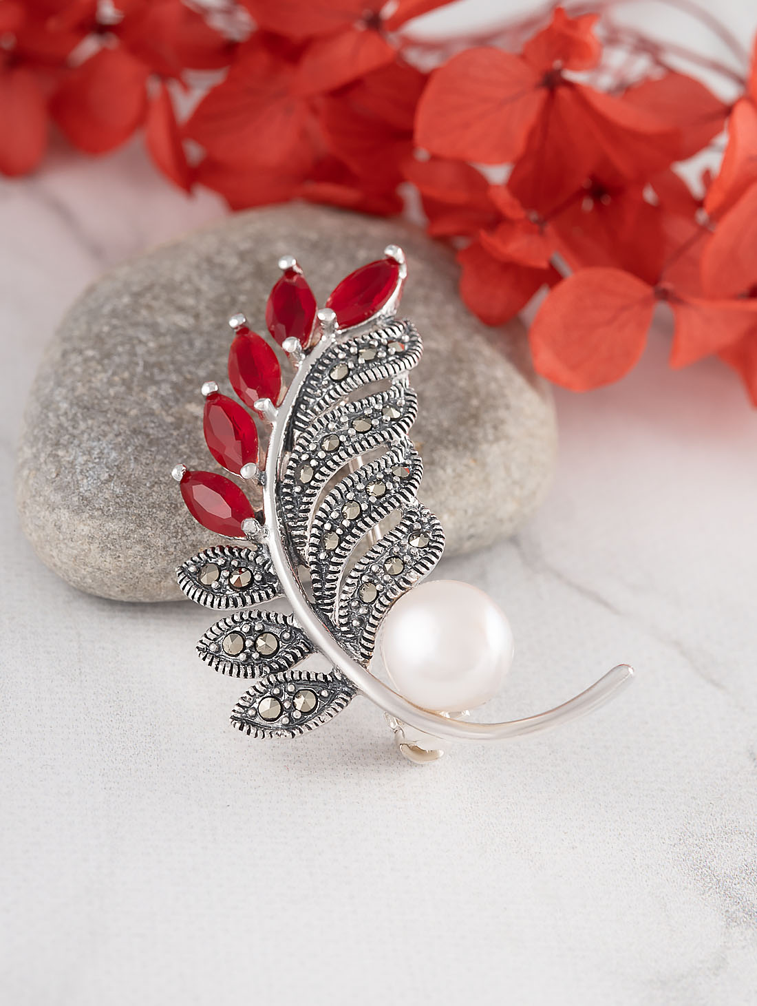 91534 Брошь (Ag 925)