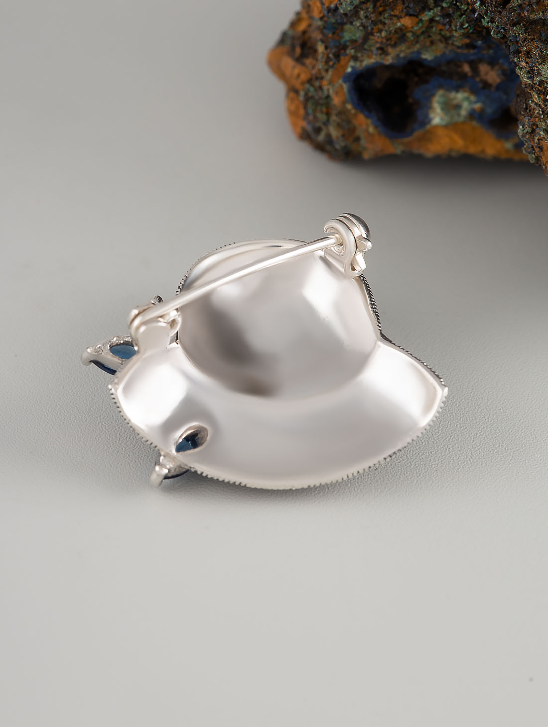 91551 Брошь (Ag 925)