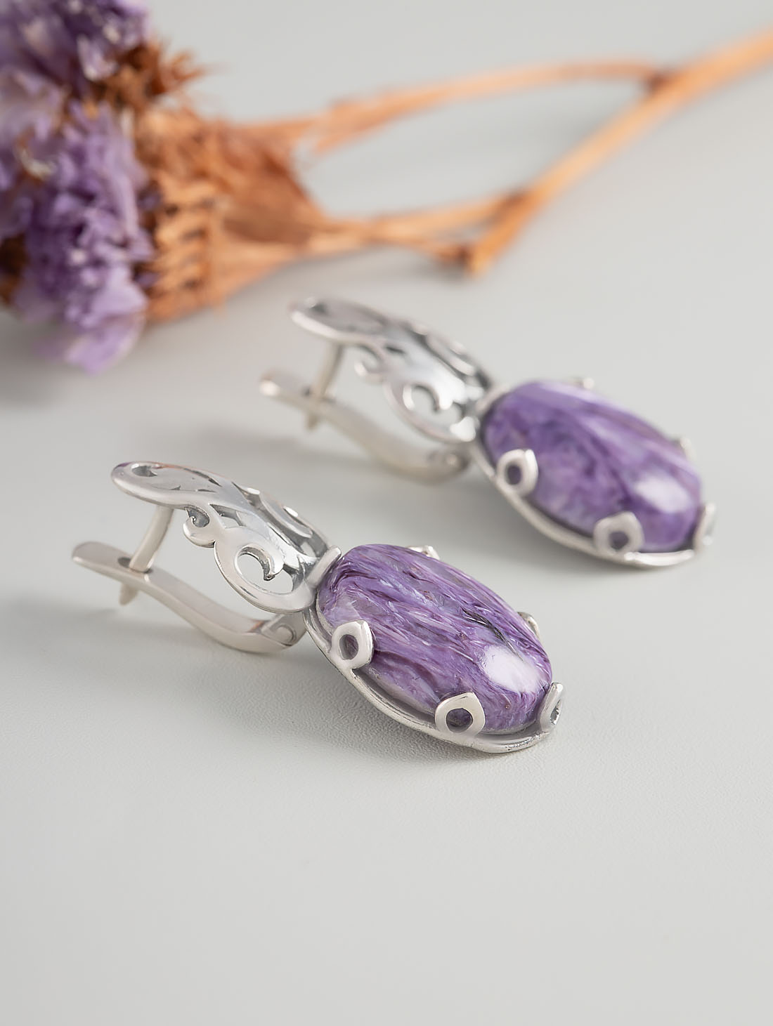 060160 Серьги (Ag 925)