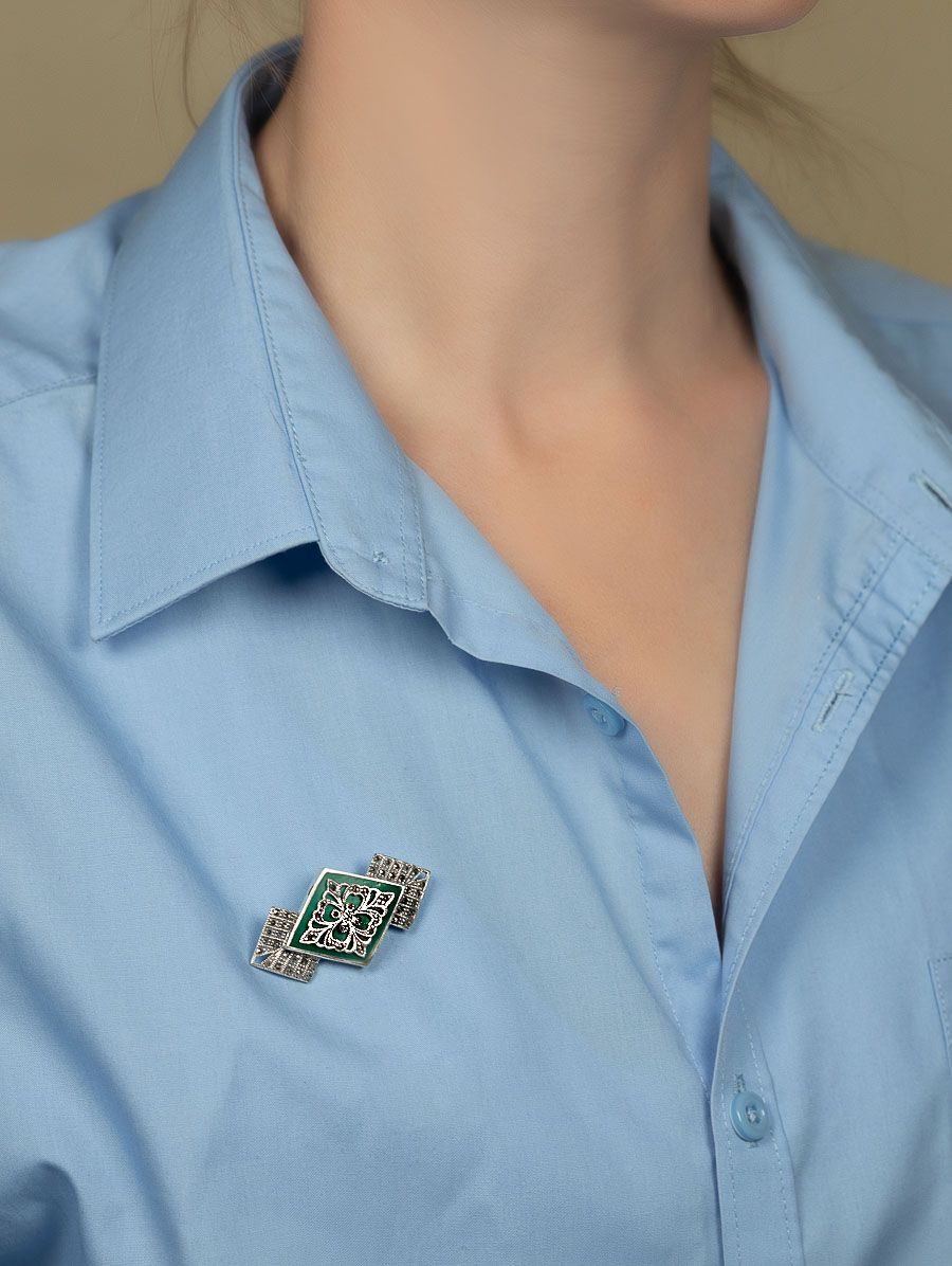 91520 Брошь (Ag 925)