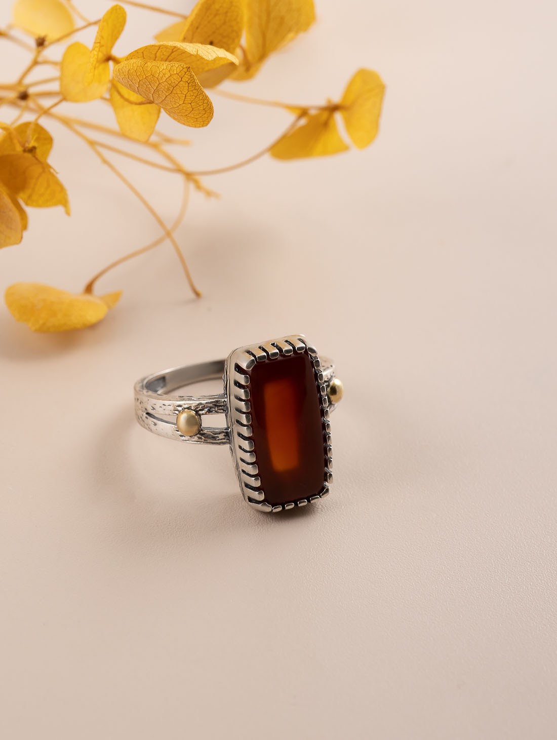 Rrr1481z Сердолик Кольцо (Ag 925)