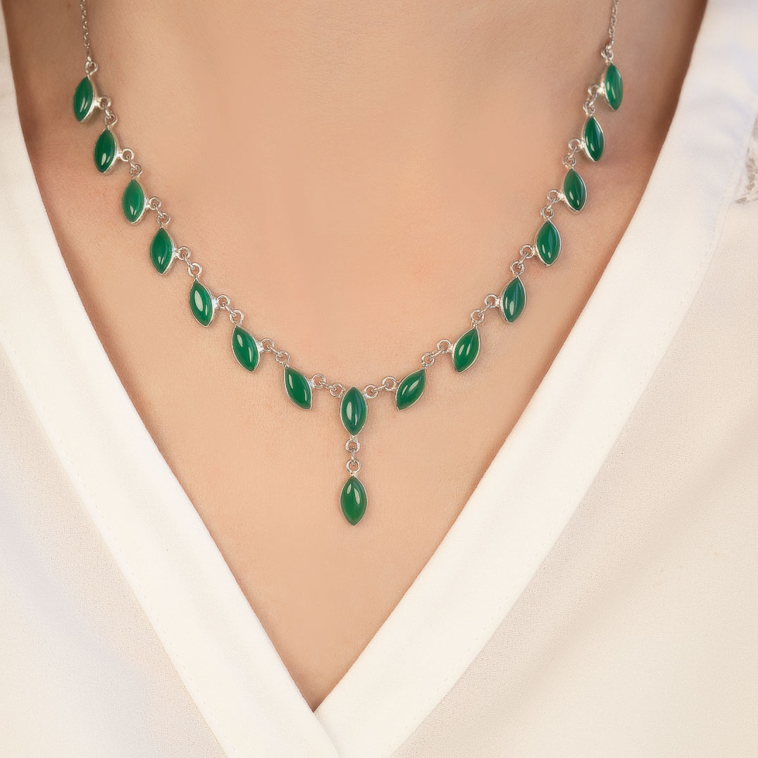 9034 Колье (Ag 925)