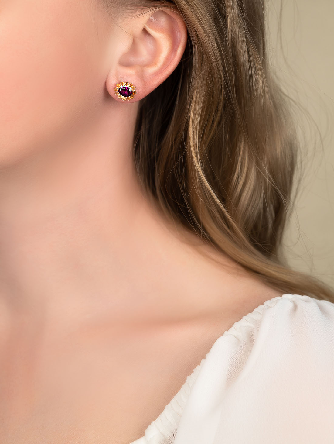 9508 Серьги пуссеты (Ag 925)