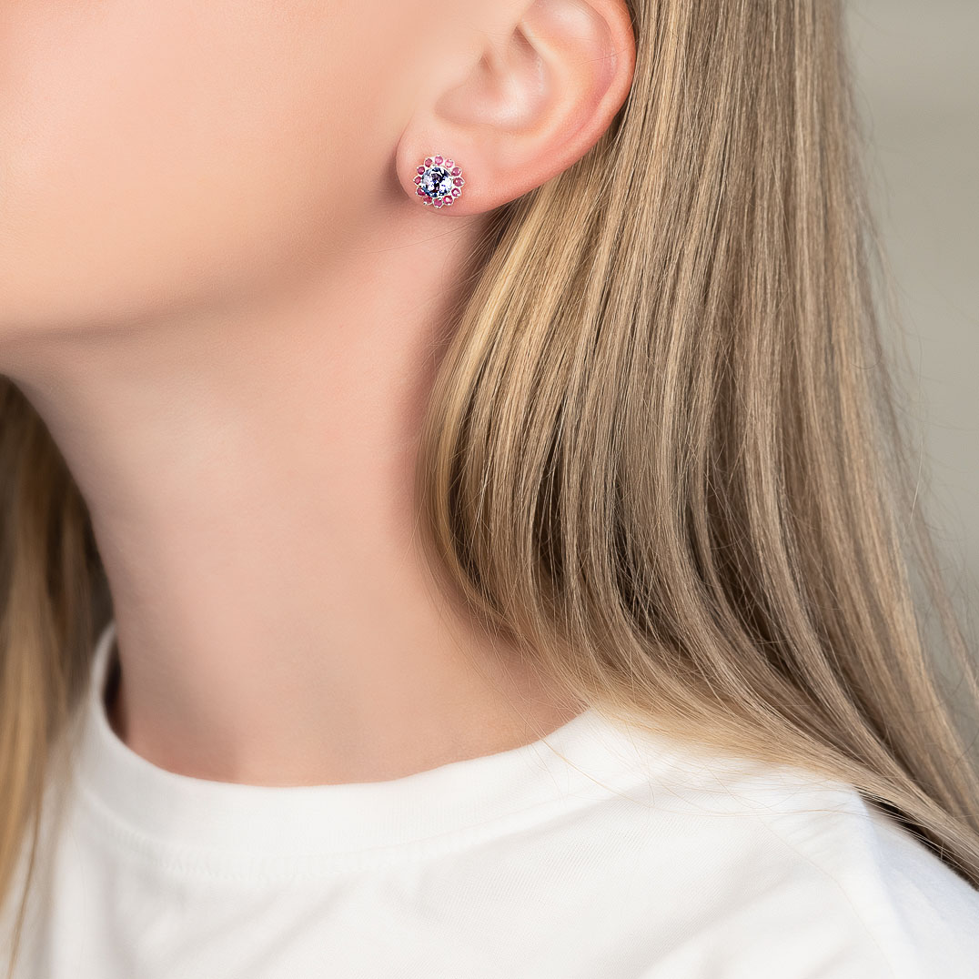 9265 Серьги пуссеты (Ag 925)