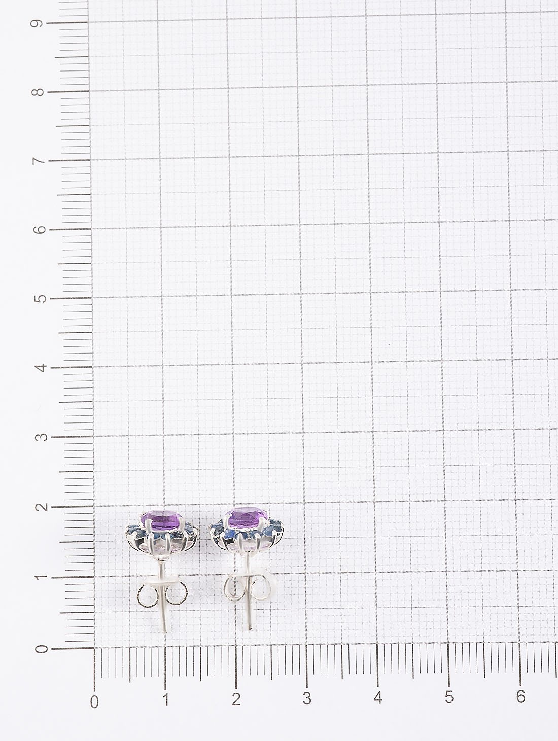 9437 Серьги пуссеты (Ag 925)