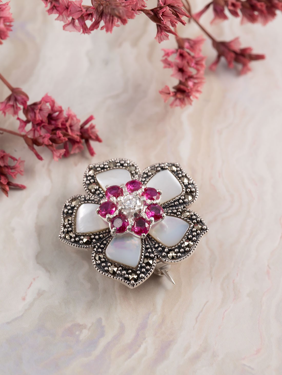 91531 Брошь-кулон (Ag 925)