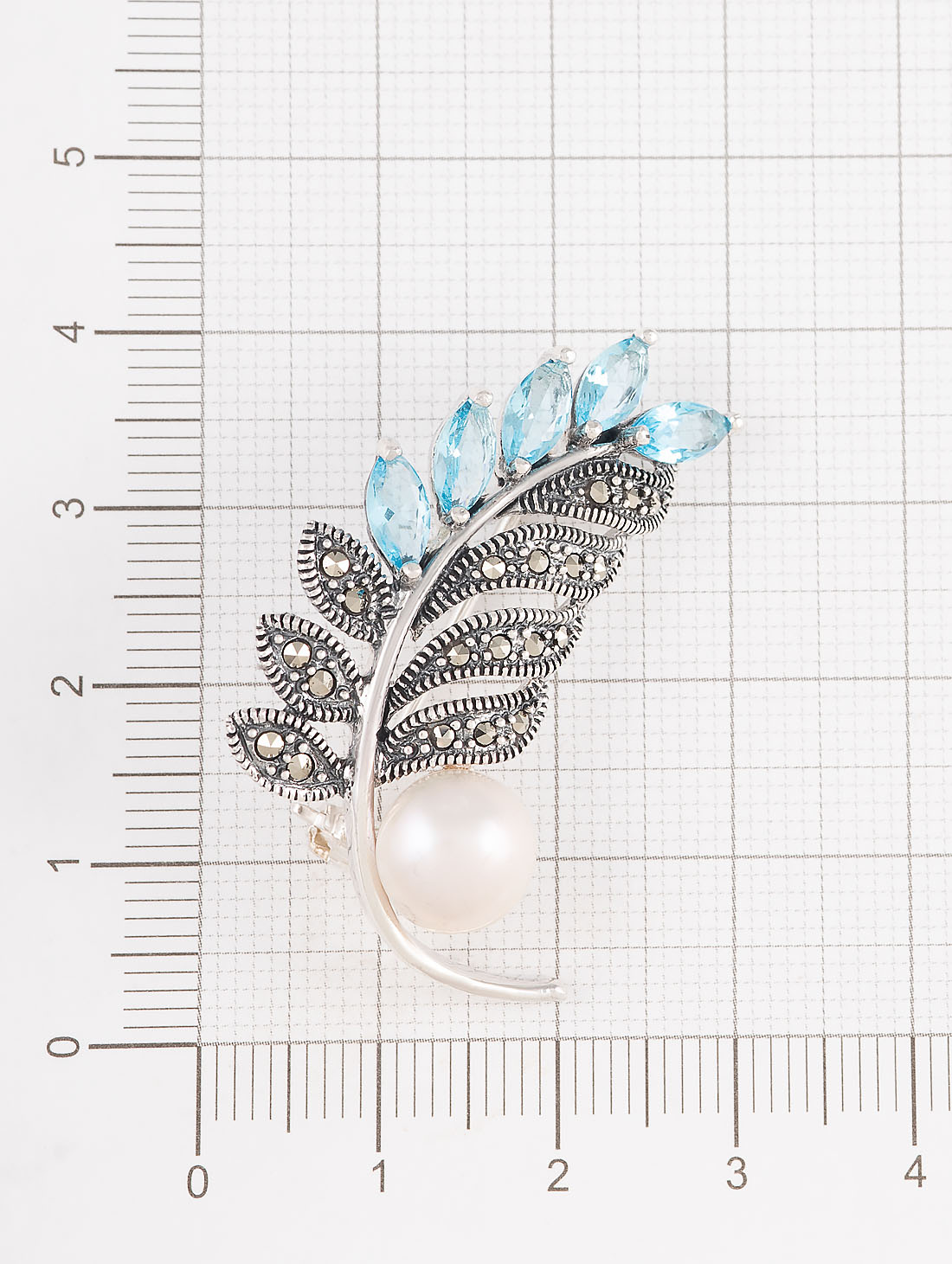 91536 Брошь (Ag 925)