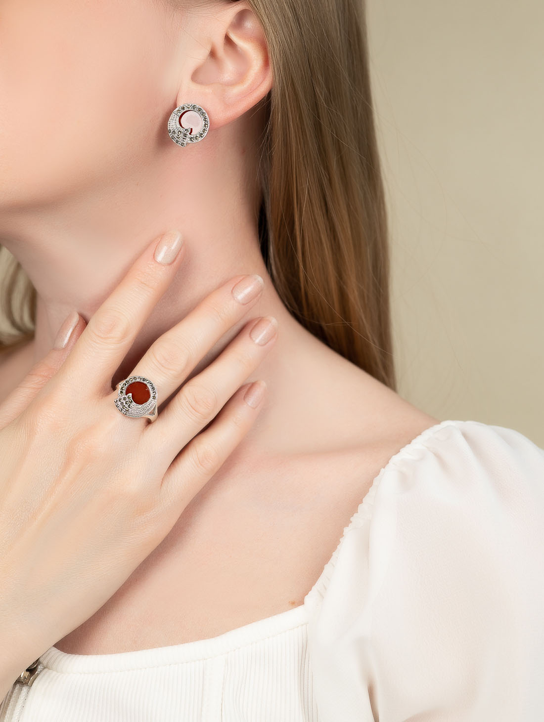 300098 Серьги (Ag 925)