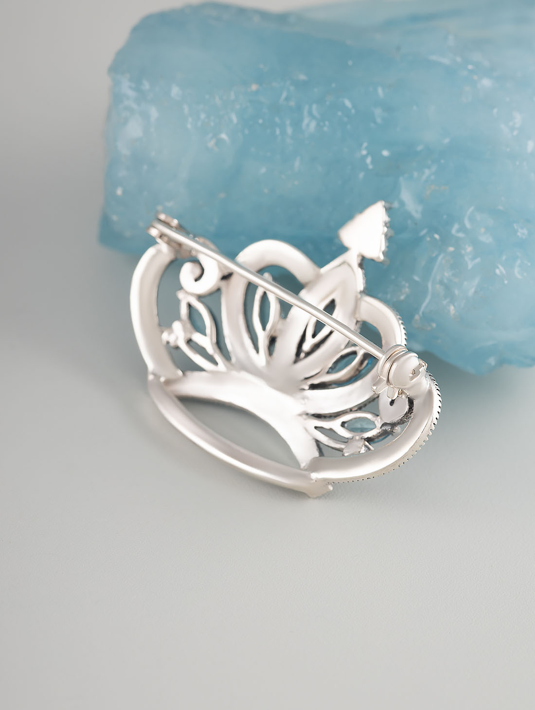 91543 Брошь (Ag 925)