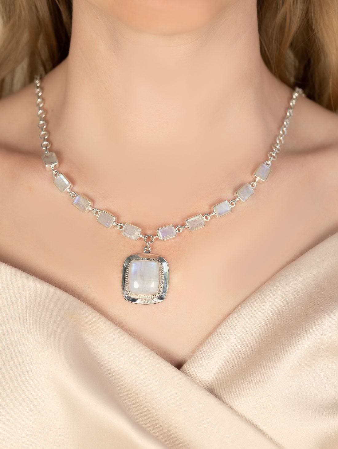 95979 Колье (Ag 925)