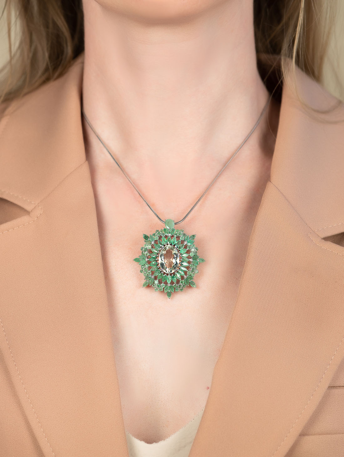 303 Брошь-кулон (Ag 925)