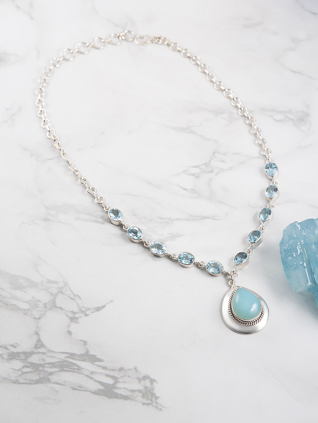 95981 Колье (Ag 925)