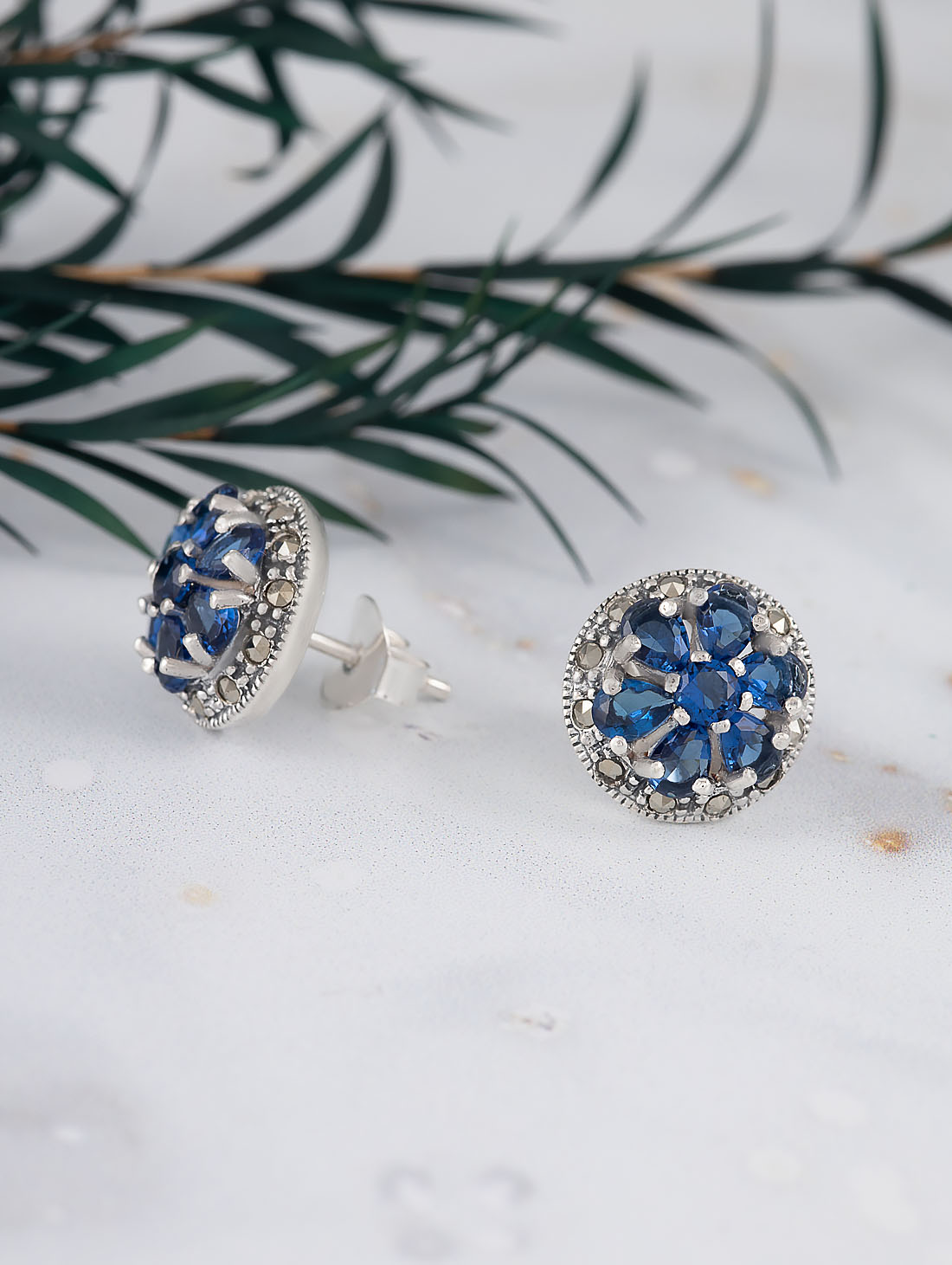 300206 Серьги пуссеты (Ag 925)