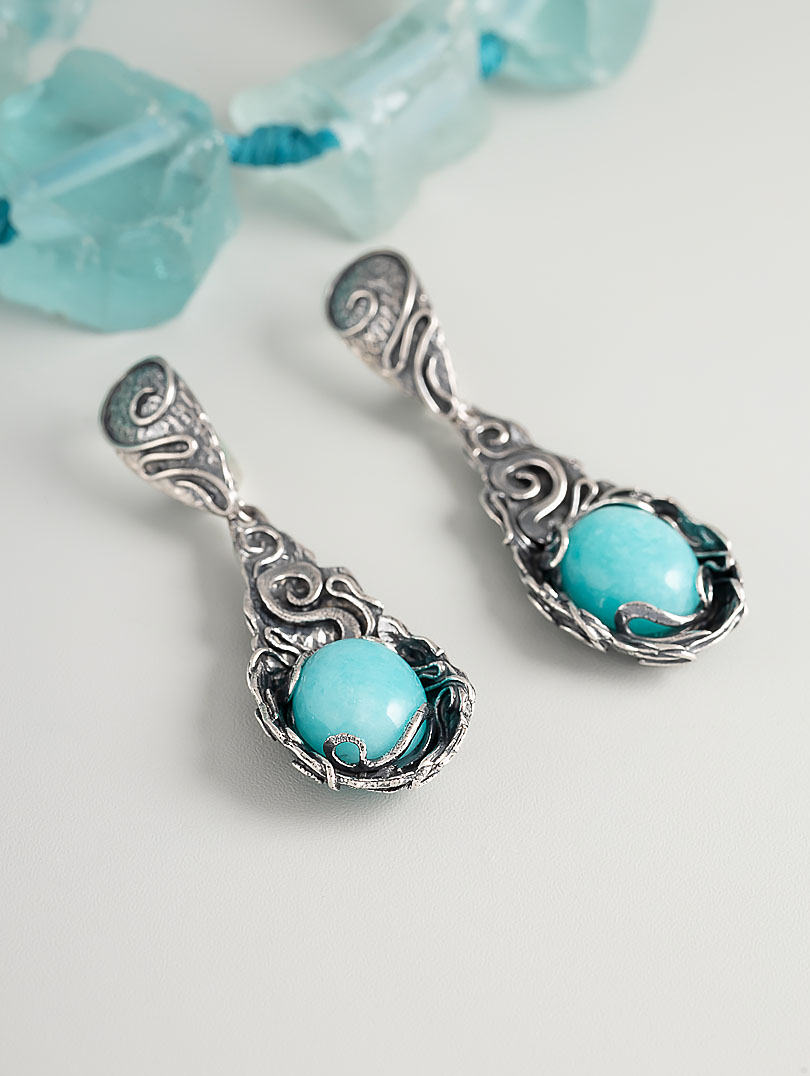 051243 Серьги (Ag 925)