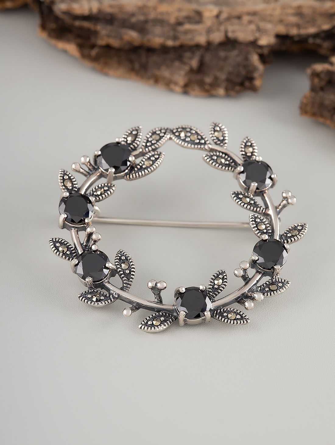 91578 Брошь (Ag 925)