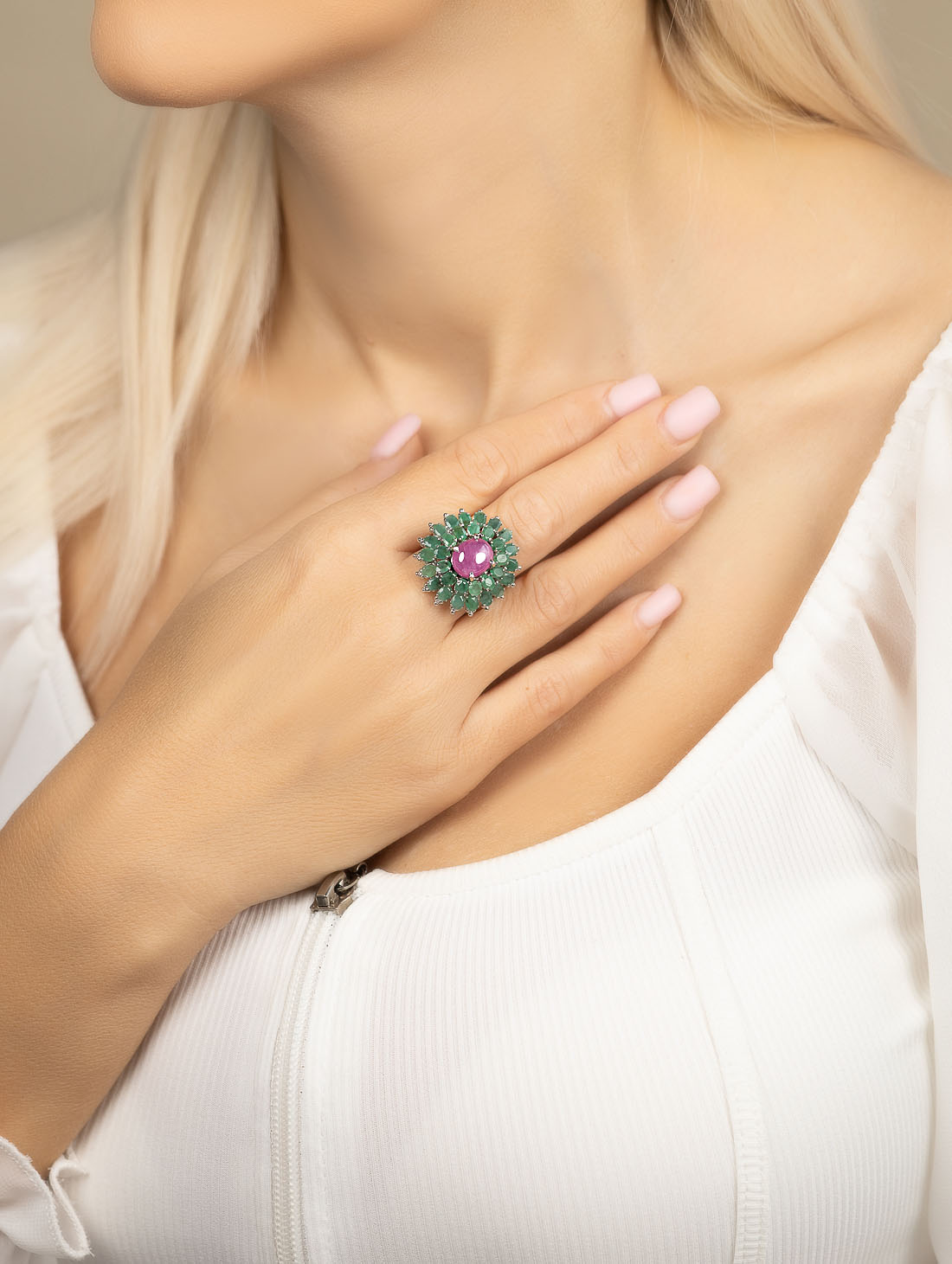 032348 Кольцо (Ag 925)