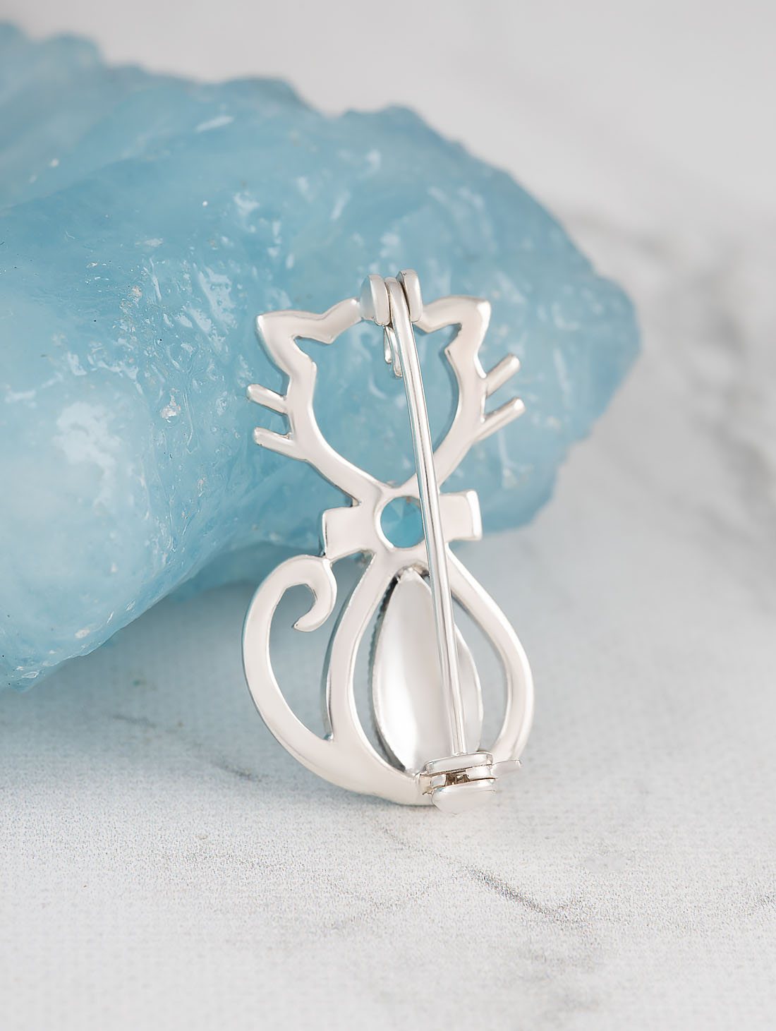 91658 Брошь (Ag 925)