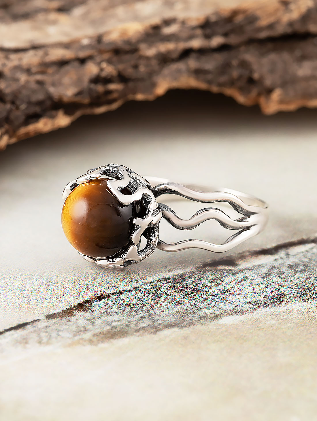 041474 Кольцо (Ag 925)