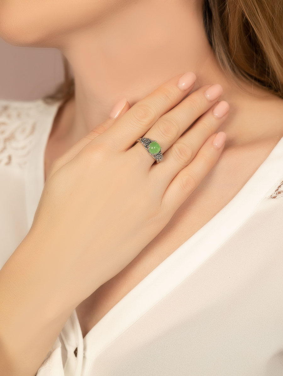 041341 Кольцо (Ag 925)