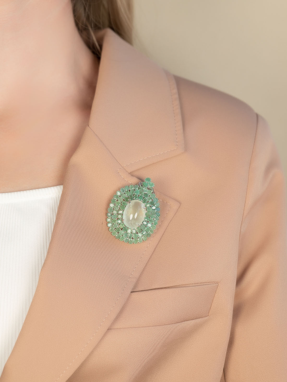 042332 Брошь-кулон (Ag 925)