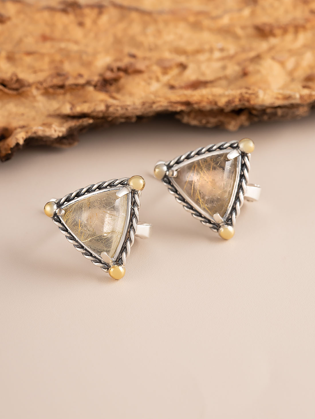 Err1482z Рутил Серьги (Ag 925)