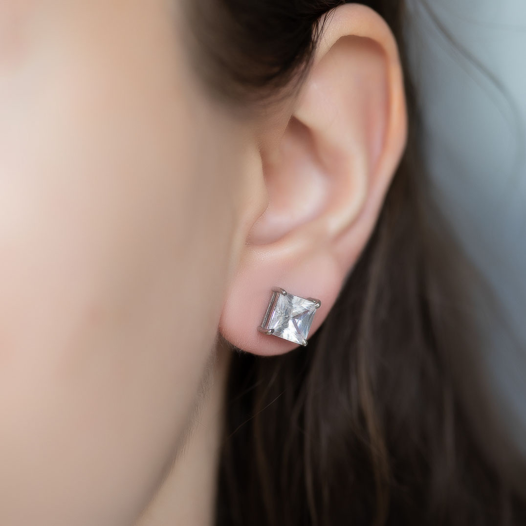 9247 Серьги пуссеты (Ag 925)