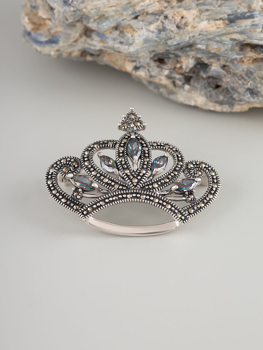 91541 Брошь (Ag 925)