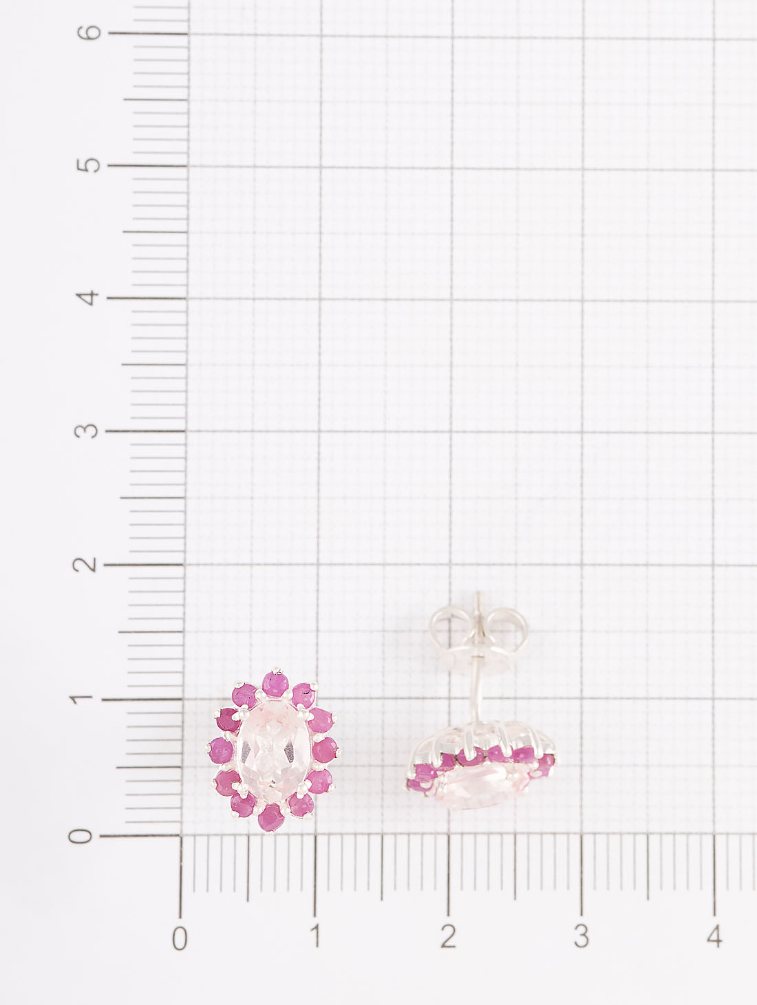 9505 Серьги пуссеты (Ag 925)