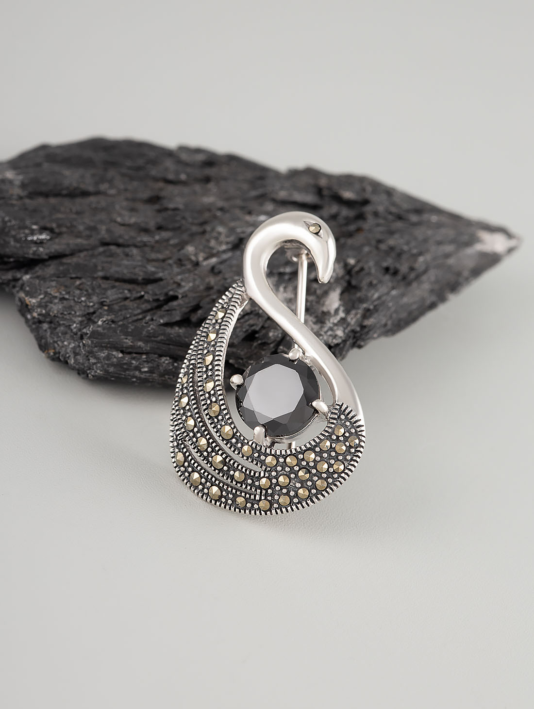 91621 Брошь (Ag 925)