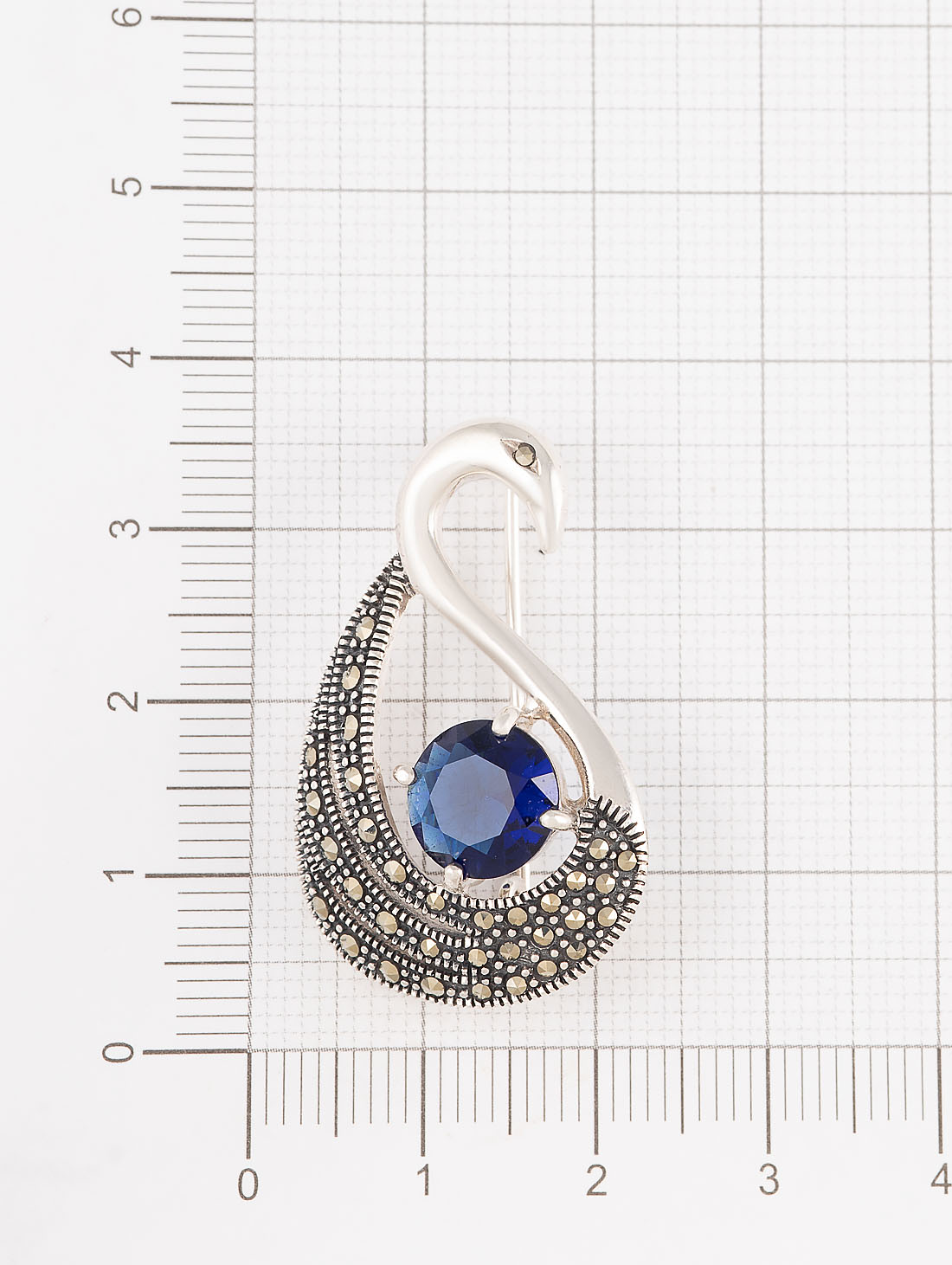 91622 Брошь (Ag 925)