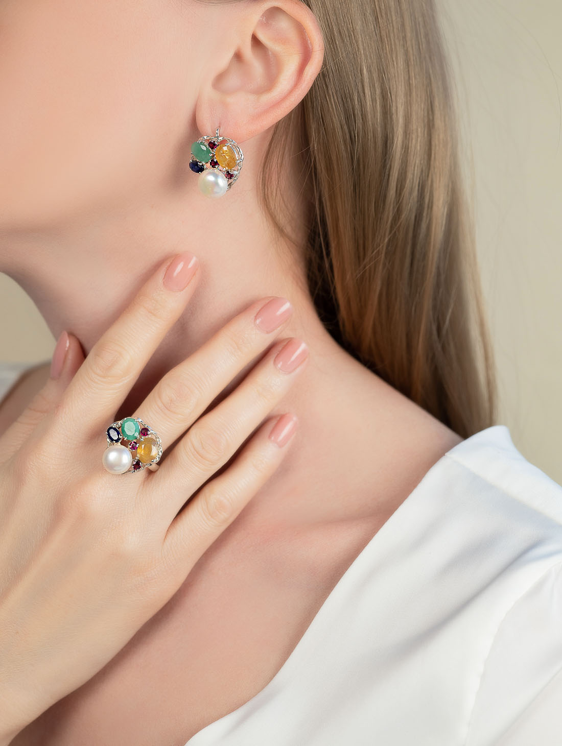 100864 Серьги (Ag 925)